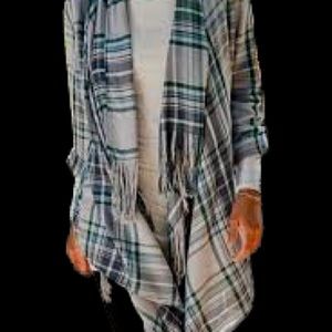 Large Matilda Jane “jacket”. Not true to size, ran big;has been altered.